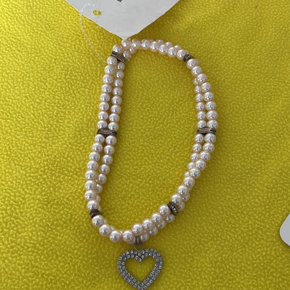 NWT  Dog Pearl Necklaces - Picture 3 of 3